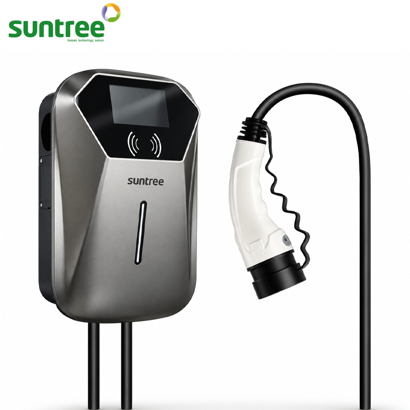 BORNE DE RECHARCHE VOITURE ELECTRIQUE 22 KW SUNTREE