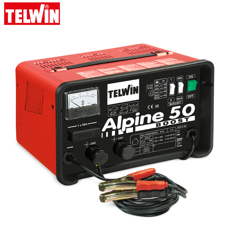 CHARGEUR BATTERIE ALPINE 50 BOOST 12/24V TELWIN