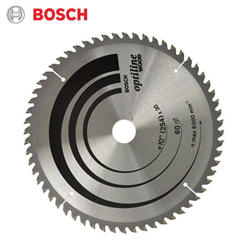 DISQUE CIRCULAIRE EN CARBURE ECO POUR ALUMINIUM 254X3.0X2.2X30 Z96 BOSCH