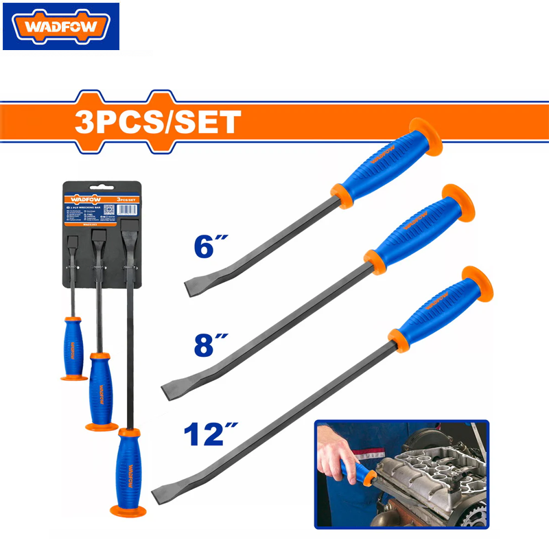JEUX DE 3 LEVIERS TRAVERSANTS POUR FACILITER DE LEVAGE ET LE PLIAGE WADFOW