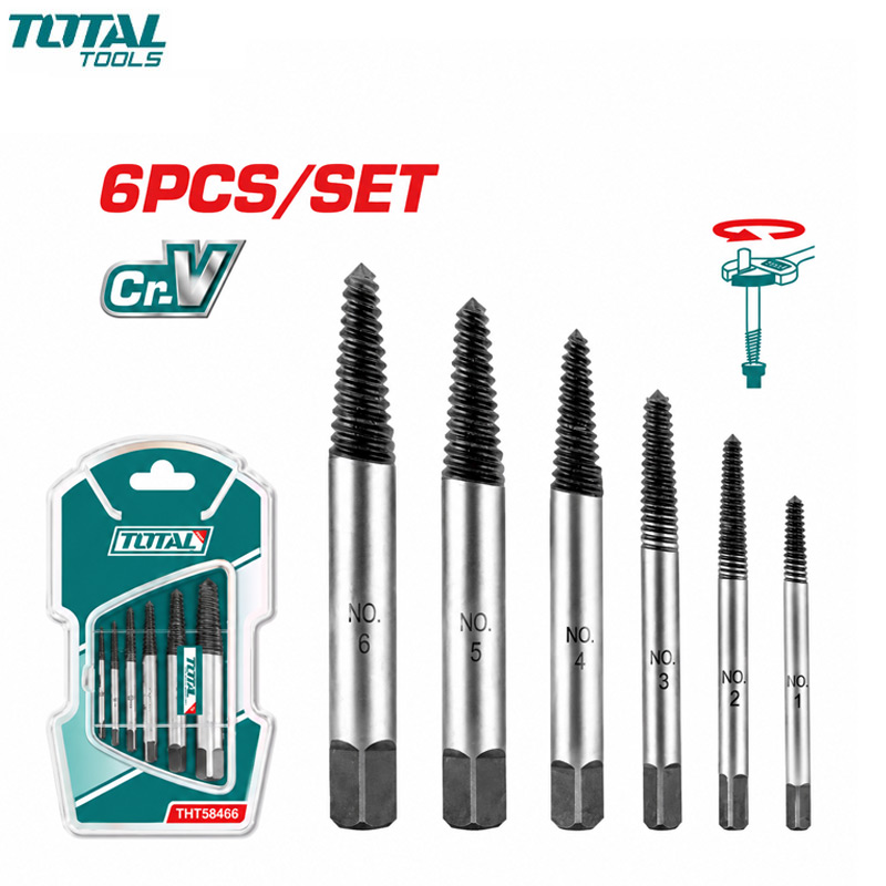 JEUX EXTRACTEUR GOUGEON 6PCS 3-25 MM TOTAL