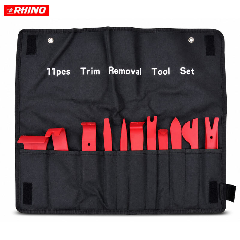 KIT DE DEMONTAGE LES GARNITURE PORTE & PANNEAUX 11PC RHINO