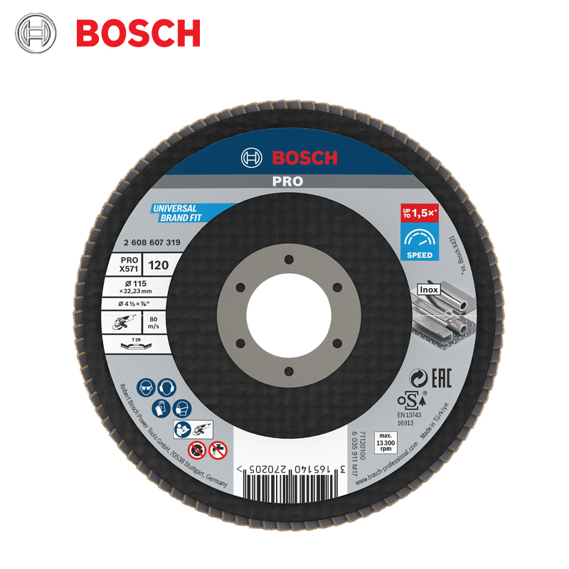 DISQUE A LAMELLE INOX D115 BOSCH
