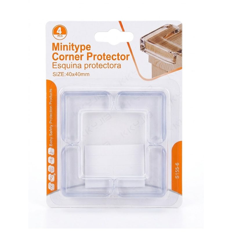 PROTECTEUR D'ANGLE EN SILICONE 40X40MM 4PCS KKYJIA G.Z