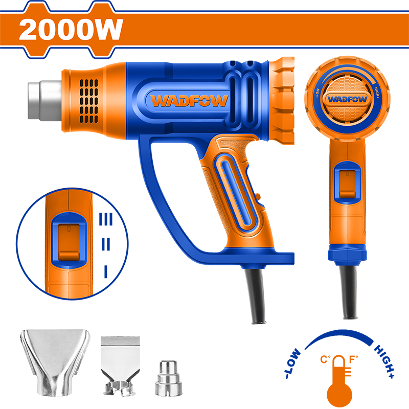 DECAPEUR THERMIQUE AVEC VARIATEUR 2000W WADFOW