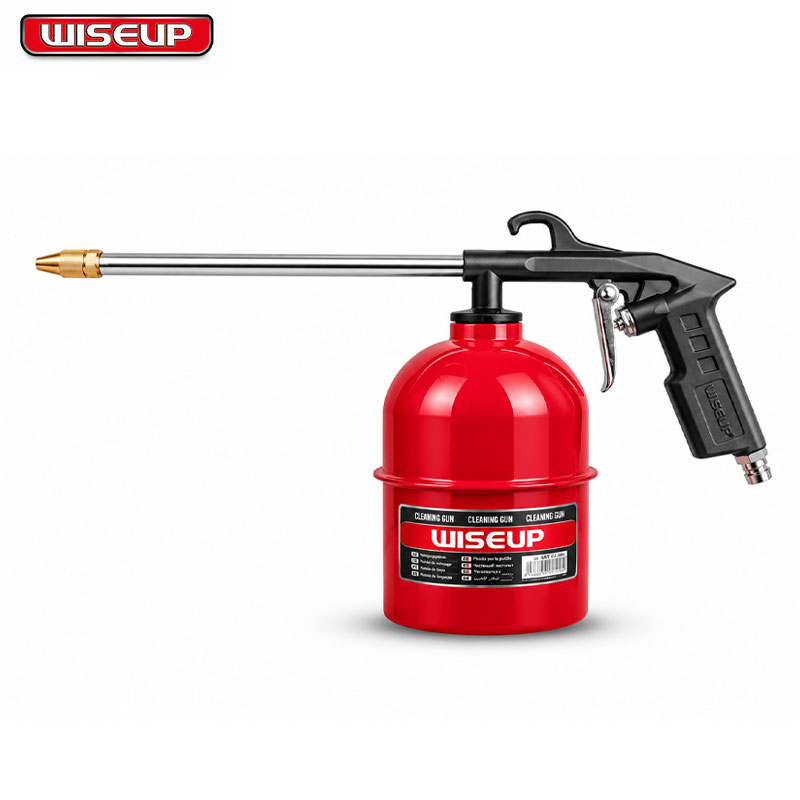 PISTOLET DE MAZOTAGE EN ACIER 1/4" 900ML WISEUP