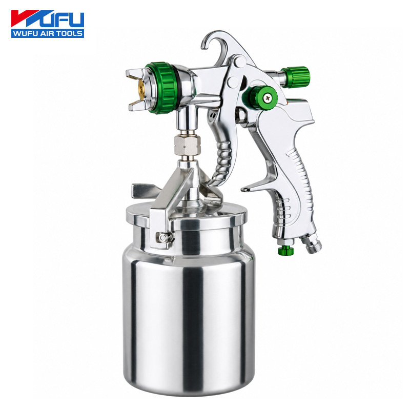 PISTOLET PEINTURE HVLP FR601AS GOUDET INF 1000ML "TH-825S" BUSE 1.7MM 1L WUFU