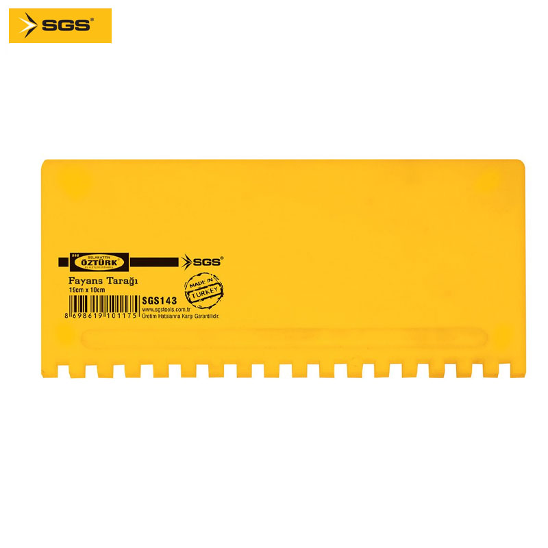 PLATOIR A ENCOLLER DENTE EN PLASTIQUE SGS