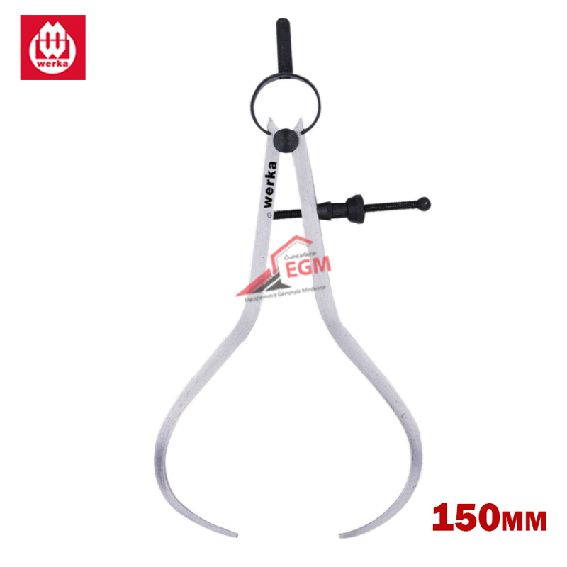 COMPAS MECANIQUE A RESSORT EXTERIER 150MM WERKA