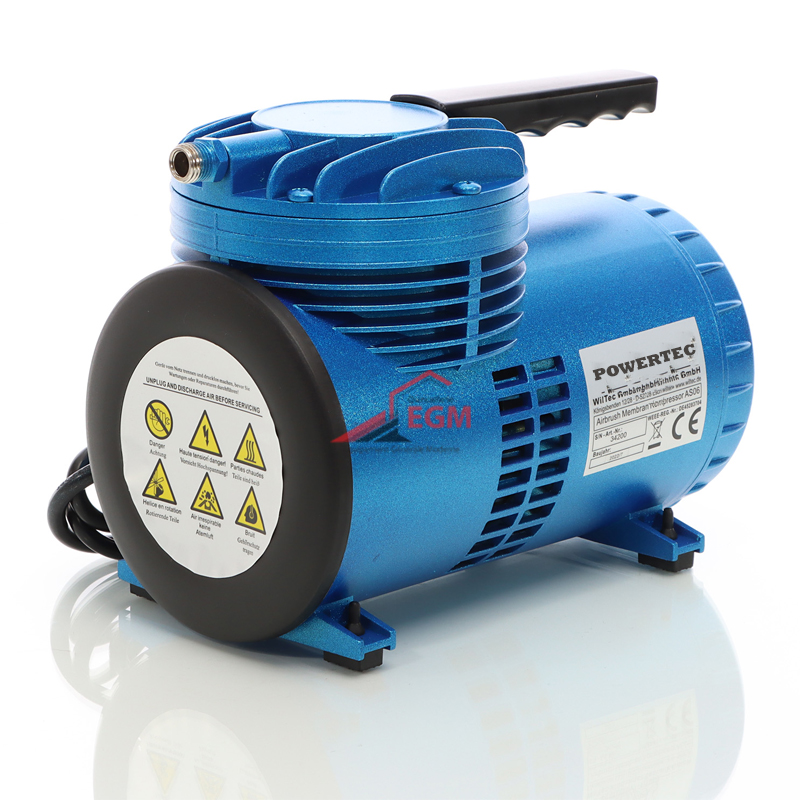 COMPRESSEUR MINI 1/4" 0.25CV 3.5 bar ASO6 POWERTEC