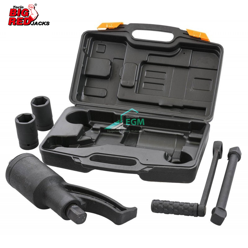 CLE DE ROUE P.L 4200N.M + DOUILLE 32/33 BIG RED