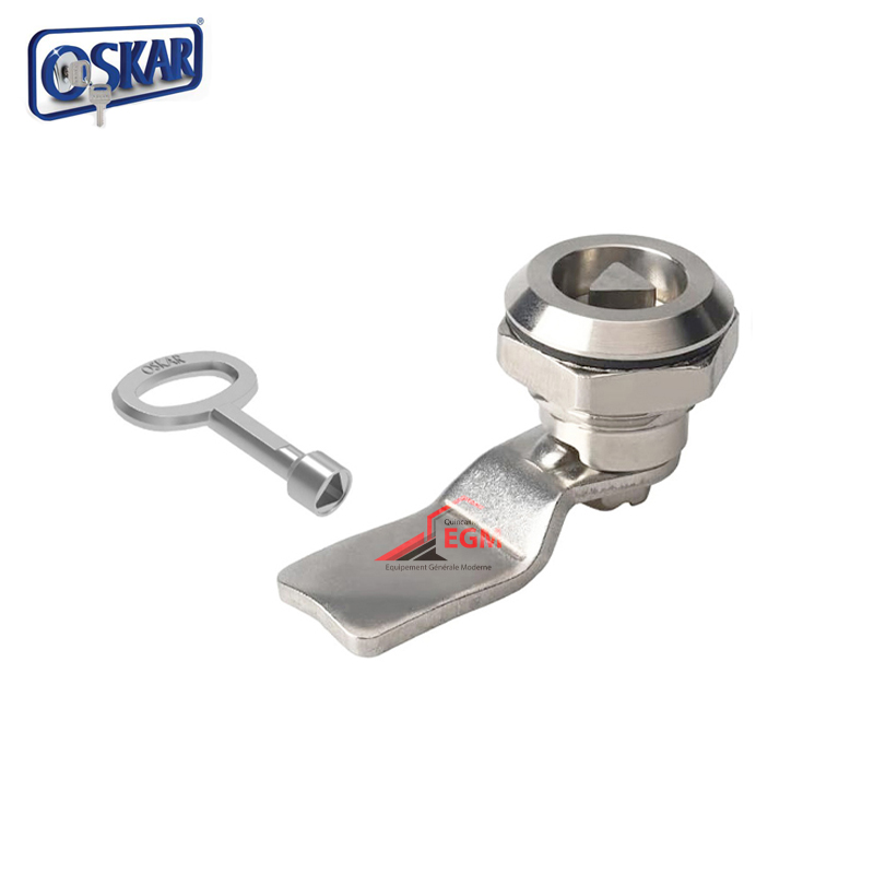 SERRURE BOITE A LETTRE CLE TRIANGLE OSKAR