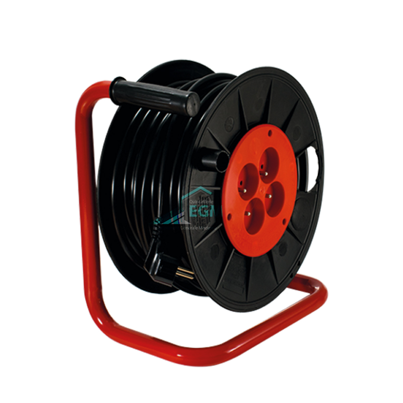 ENROULEUR DE CABLE 50M 2P+T
