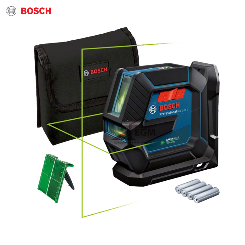 NIVEAU LASER LIGNE GLL 2-15 G PREFESSIONAL BOSCH