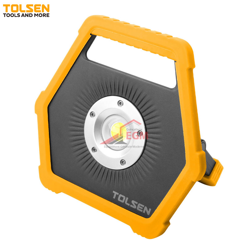 LAMPE DE TRAVAIL LED 10W CHARGEUR USB BASE PIVOTANTE TOLSEN