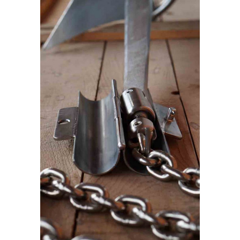 Accessoires d'amarrage de bateau en acier inoxydable 316 de 4 pouces Taquet de corde de pont de