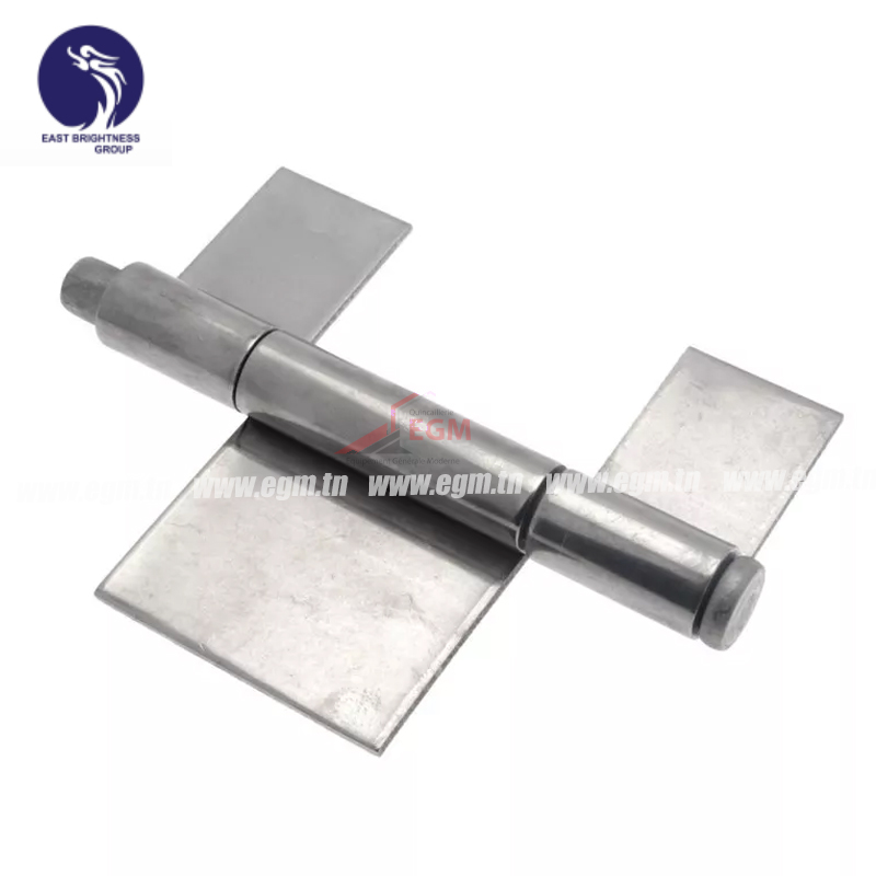 PAUMELLE A SOUDER EN 3 PARTIES EN INOX A2 D14MM L118MM EAST