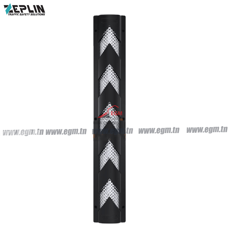 PROTECTEUR D'ANGLE REFLECHISSANT EN PPC NOIR ZEPLIN