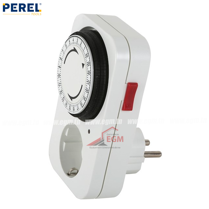 MINUTEUR 24 HEURES USAGE INTER MECANIQUE 3680W/16A PEREL