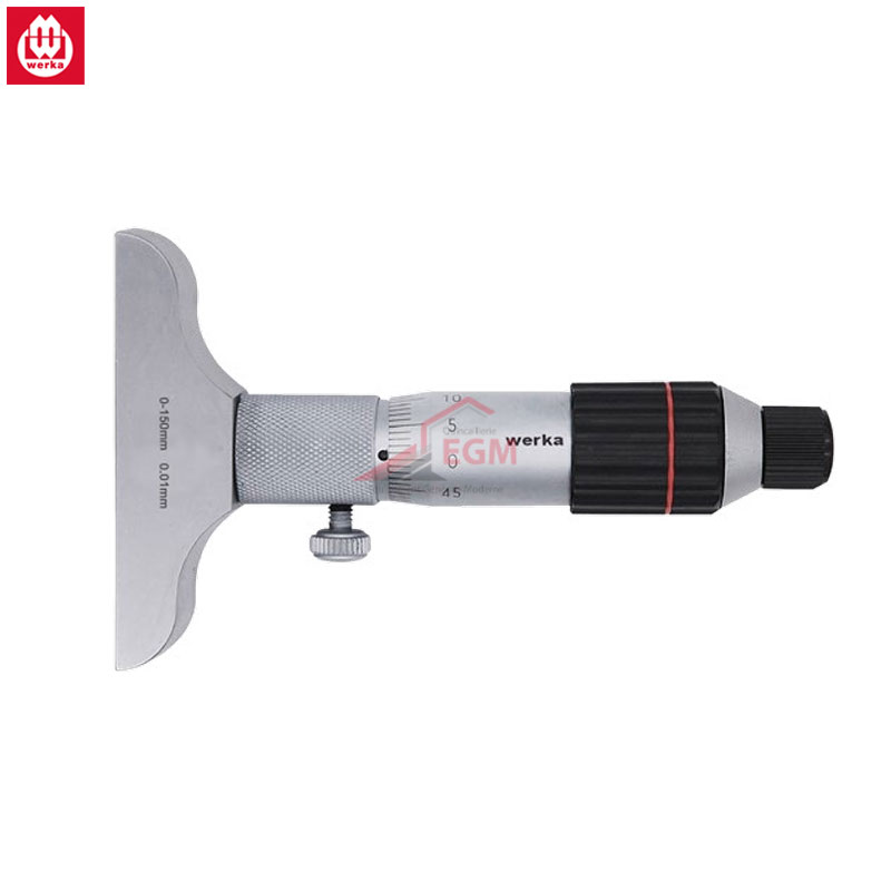 MICROMETRE DE PROFONDEUR 0-200MM 0.01MM WERKA