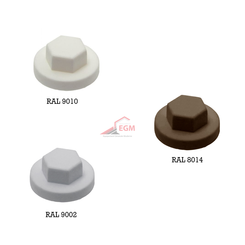 CAPUCHON POLYETHYLENE A VIS 6.3 ( PACK DE 100 PCS )