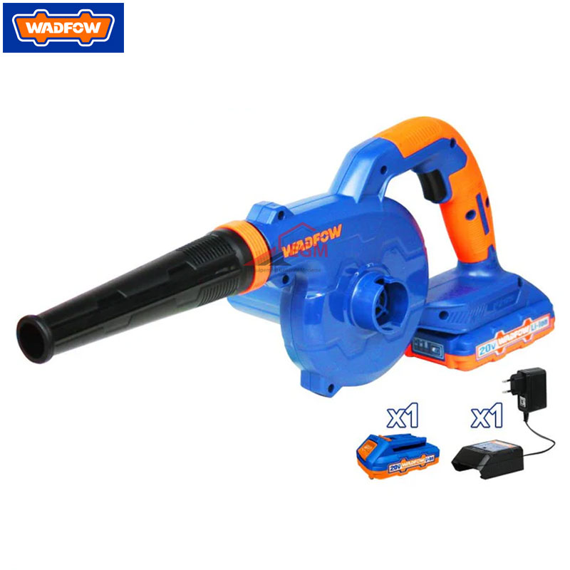 SOUFFLEUR CHARG 20V 2.0AH AVEC CHARGEUR ET BATTERIE WADFOW