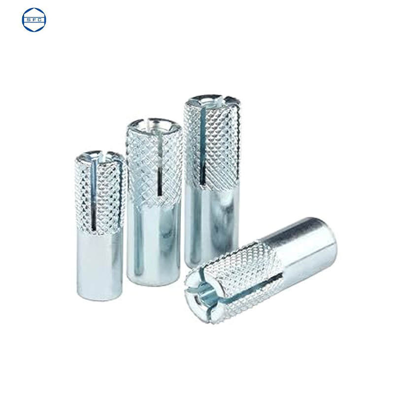 CHEVILLE METALIQUE A FRAPPER EN ACIER ZINGUEE