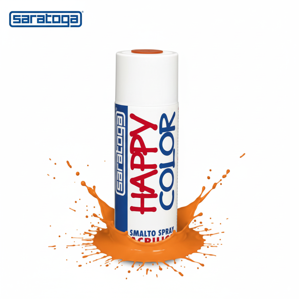 BOUTEILLE PEINTURE ORANGE PASTEL 400 ML150.043 SARATOGA