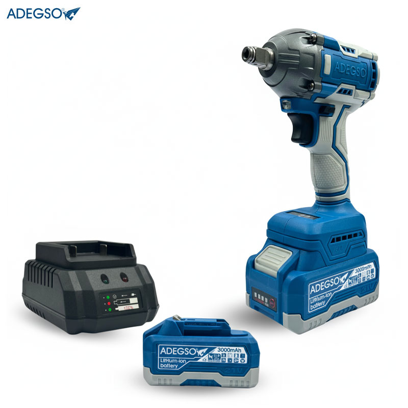 BOULONNEUSE A CHOC CHARG BRUSHLESS 1/2" 21.0V 2 BATTERIES ADEGSO