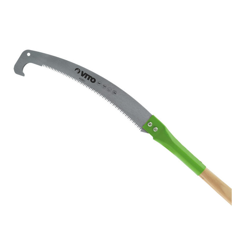 SCIE A ELAGUER A LAME 350MM AVEC MANCHE 1.90M VITO