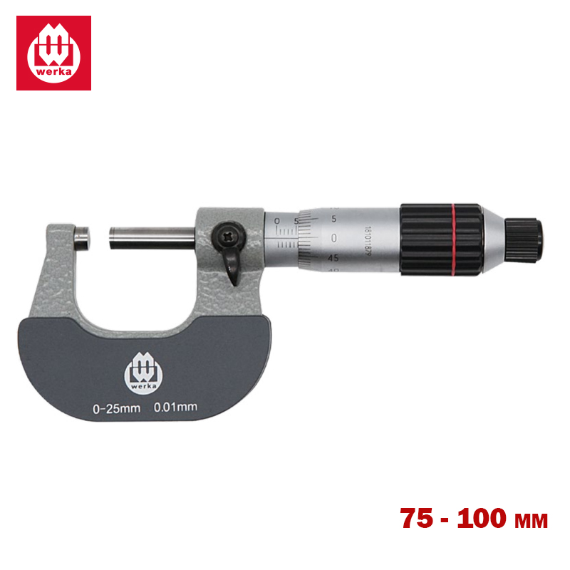 PALMEUR EXTERIEUR 75-100 0.01MM DIN863 WERKA