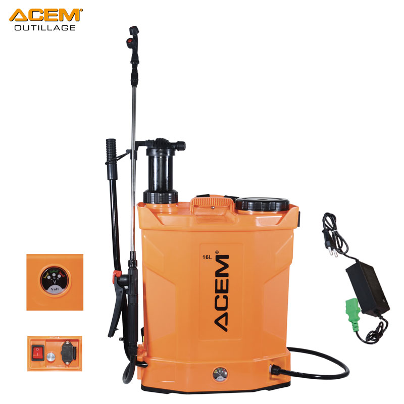PULVERISATEUR A BATTERIE DOUBLE FONCTION DE 16.0L ACEM