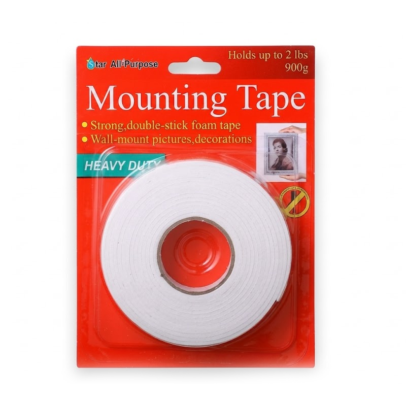ROULEAUX SCOTCH DOUBLE FACE EN MOUSE BLANC 11MM YUBANG G.Z
