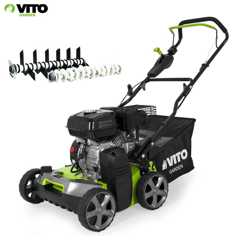 SCARIFICATEUR & DEMOUSSEUR THERMIQUE 4T 2EN1 4.0KW 5.4HP 212cm3 VITO