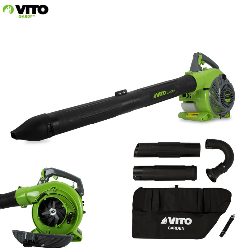 SOUFFLEUR & ASPIRATEUR DE JARDINIER THERMIQUE 2T 25.4CC 1.0CV VITO