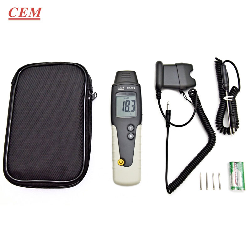 TESTEUR D'HUMIDITE DE TEMPERATURE ET D'HYGROMETRIE DE BOIS CEM